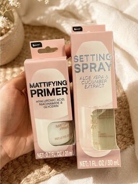 b.pure Mattifying Primer & Setting Spray Bundle